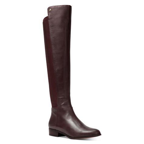 michael michael kors bromley flat boot|Michael Kors knee high boots.